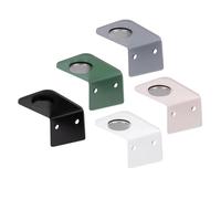 Natural Goods Berlin KLEAN Porta-Sapone Magnetico | Porta-Sapone da Applicare con Colla O AD Ancoraggio | 2x Ancore Magnetiche per Sapone | Antiruggine | Porta-Saponetta Solida da Bagno in Bianco