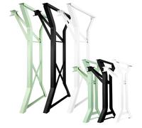 Natural Goods Berlin Set di 2 telai a forma di Y per set di tende da birra (bianco, 70 x 42 cm) - Gambe pieghevoli in metallo per tavolo da birra, robusto telaio da esterno per giardino, terrazza e