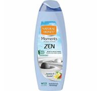 Natural Honey, Gel da bagno gelsomino e sandalo con Hydradermal Complex, rilassante e idratante, pelle luminosa, 650 ml