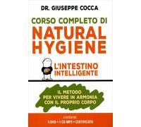 NATURAL HYGIENE - L'INTESTINO INTELLIGENTE - COFANETTO 4 DVD E 1 CD MP3 G. COCCA