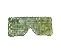 Natural Jadeite Stone Sleep Screen Cold Counseling Rubber per il sollievo dal mal di testa Puffiness Riduzione Organo di riposo della vista Schermo di sollievo occhi gonfiati