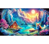 natural-landscape Carta riciclata Puzzle 1000 pezzi Idea regalo perfetta Giochi educativi per tutta la famiglia Regalo per donne e uomini 38x52cm/1000pcs