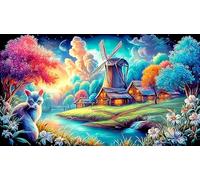natural-landscape Carta riciclata Puzzle 1000 pezzi Idea regalo perfetta Giochi educativi per tutta la famiglia Regalo per donne e uomini 70x50cm/1000pcs