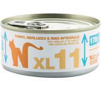 Natural Code XL 11 – Tonno, Merluzzo e Riso Integrale – 170 g