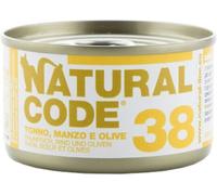 Natural Code Acqua di Cottura 85 gr 38 - Tonno, Manzo e Olive