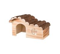 Natural living casetta Hanna in legno fiammato/naturale Trixie
