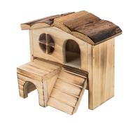 Natural living casetta kasja in legno fiammato/naturale 17×15×13cm Trixie