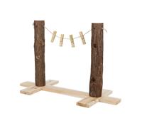 Natural living mangiatoia ad albero 53x34x25cm per conigli e roditori Trixie