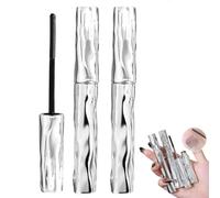 Natural Look Mascara,Telescopic Tubing Mascaras,Black 3D Curling Iron Mascaras,Waterproof No Flaking,No Clumping Natural Length Quick-Drying Slim Volume Building (2)