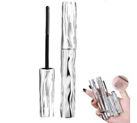 Natural Look Mascara,Telescopic Tubing Mascaras,Black 3D Curling Iron Mascaras,Waterproof No Flaking,No Clumping Natural Length Quick-Drying Slim Volume Building (1)