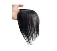 Natural Looking Hair Bangs Clip-In Fringe for Wome Frangia naturale dei capelli umani Frangia laterale for le donne Parte centrale 3D Frangia finta Estensioni clip-in Posticci invisibili Ideal for Cos