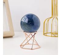 Natural Magic 1PC Natural Gemstone Blue Green Fluorite Balls Crystal Sphere Hand Massage Ball Home Decoration decorazione della stanza (Color : Blue Green Ball, Size : 4.5-5CM)