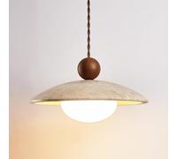 Natural Marble Pendant Light with Milk Glass Industrial Stone Hanging Ceiling Lamp Frosted White Ball Mid Century Modern Chandelier Fixture for Kitchen