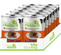 Natural Medium-Maxi - Cibo Umido per Cani Con Prosciutto Crudo 12 X 400 G