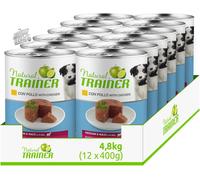 Natural Medium-Maxi Puppy & Junior - Cibo Umido per Cani Con Pollo 12 X 400 G