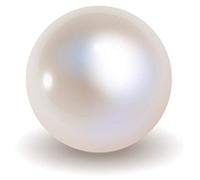 Natural Moti B0DKBC1P47 - Perla dei mari del Sud, 4,50 carati, con certificato di laboratorio e certificato di garanzia (perla certificata / pietra perla/mare del Sud / Moti Gemstone Certified Natural