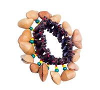 Natural Nutshell Campane Palmare Strumento Unico Elastico Handbell Accessorio Musicale Adatto Per L'insegnamento Musicale Accessori Musicali