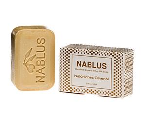 Natural Olive Nablus Natural Olive Oil Soap 100g Wrapped to protect in transit (Olive) by Nablus Soap