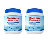 NATURAL POINT - MAGNESIO SUPREMO 2 CONFEZIONI DA 300 GR antistress naturale, stanchezza cronica, mal di testa, sistema nervoso