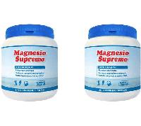 Natural Point Magnesio Supremo BIPACCO Integratore Per Stanchezza e Stress 2X300 g