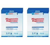 NATURAL POINT - Magnesio Supremo Sempre Con Te 20 Stick(2 pezzi) Pronti da Bere