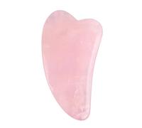 Natural Rose Jade Gouache Raschietto Face Lift Massaggiatore for viso Gua Sha Board Skin Face Relax Sliming Beauty,HuLu decorazione della stanza (Color : Zhongv)