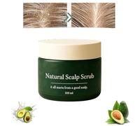 Natural Scalp Scrub,Deep Cleansing Hydrating Scrub,Natural Scalp Exfoliator Scrubs,Deep Cleansing & Nourishing Exfoliating,Moisturizing and Comfortable,Gentle Plant Formula (1 Pcs, 200ml)