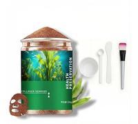Natural Seaweed Collagen Face Mask Powder, Face Mask Skincare, Algae Seed Mask For Deep Hydrating Purify, Beauty Salon Spa Use For Jelly Mask, Diy Home Spa (250g)