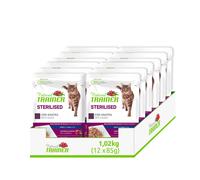Natural Sterilised Cibo Umido per Gatti Adulti con Anatra 12 Buste x 85 gr 1020