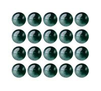 Natural Stone Beads | 20 pezzi Moss Agate Beads | 10 mm Gemstone Beadss | Jewelry Making Supplies | Green Beadss 10 mm Chalced0ny | Crystal Beeads for Young People, Elderly, Men, Women