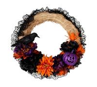 Natural Straw Christmas Wreaths Zunetsutock - Eco-Friendly Rustic Round Ring Decoration, Ideal for Seasonal Displays | For Holiday Party Winter Home Door Office Dormitory Apartment Celebration Vacatio