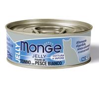 Monge Jelly Filetti di Tonno Del Pacifico E Pesce Bianco Cibo