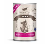NATURAL TRAIL, Confezione da 400 g di AGNIÄCINA, Soft Line, monoproteine, senza dio, cibo umido per cani, lattina