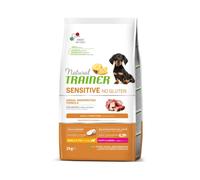 Natural Trainer 2Kg Cane Mini Puppy Junior Sensitive Senza Glutine Anatra