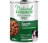 Natural Trainer Cane Bocconcini In Salsa con Agnello e Verdure Medium Maxi 400g