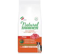 Natural Trainer Adult Medium con Manzo Crocchette per cane - 12 kg