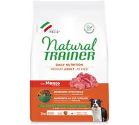 Natural Trainer Adult Medium con Manzo Crocchette per cane - 3 kg
