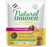 Natural Trainer Small e Toy con Prosciutto Crudo e Riso: 800 gr