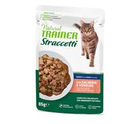 NATURAL TRAINER ADULT STRACCETTI SALMONE & VERDURE 85 GR.