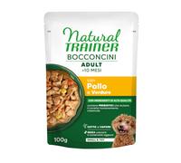 Natural Trainer Bocconcini Adult Small & Toy in Salsa - 100 g Pollo