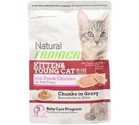 NATURAL TRAINER KITTEN POLLO FRESCO SALSA 85 GR.