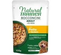 Natural Trainer Cane Bocconcini in Salsa Adult Small&Mini con Pollo 100g