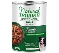 TRAINER CANE NATURAL BOCCONCINI ADULTO MEDIUM&MAXI AGNELLO & VERDURE 415 GR