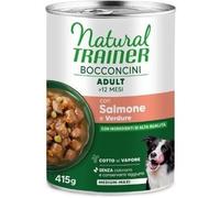 NATURAL TRAINER Adult Dog Medium-Max Lattina 415G SALMONE