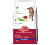 Natural Trainer Crocchette Gatto Adulto Manzo 1,5 kg