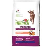 Natural Trainer Cat Adult Sterilized con Salmone 3 kg