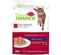 NATURAL TRAINER Cat Busta Multipack 28x85G MANZO