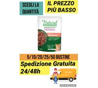 Natural Trainer Cat Kitten&Young Straccetti - Salmone 70g per cuccioli gattini