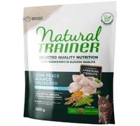 Natural Trainer Cat Selecten Quality Nutrition Sterilised con Pesce Bianco Deliscato 300g