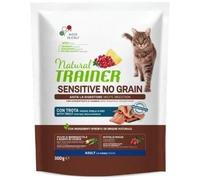 Natural Trainer Cat Sensitive No Grain Con Trota 300 g